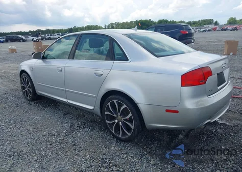 2008 Audi A4 2.0T/2.0T Special Edition из США, поврежденный, VIN WAUDF78EX8A016105